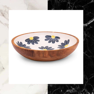 Ensaladera de frutas de madera con revestimiento de esmalte Tazón de madera para lavavajillas para alimentos - Product Image 5