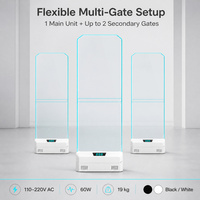 Antenne EAS en acrylique, capteur de sécurité RFID anti-interférence puissant pour supermarchés et magasins de vêtements