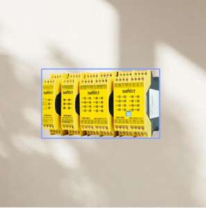 Unit-SIL3 de contrôle intégré de sécurité SSM-MG3 et affichage de défaut et d'état de LED de sortie de PLe Cat.4 Certified-3NO 1NPN-idéal pour l'industrie - Product Image 1