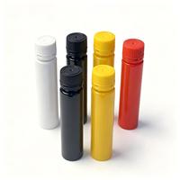 Flacon compte-gouttes médical à tube long de 10ml, 15ml, 20ml, 25ml, 30ml, 50ml avec bouchon inviolable pour sirop de collagène et herbes