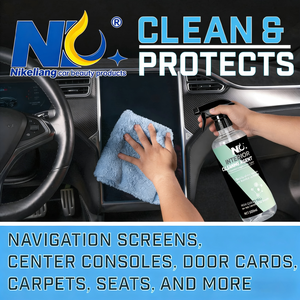 Limpiador de Interiores de Automóviles NIKELIANG, Espuma Multiusos sin Agua <span class=keywords><strong>para</strong></span> <span class=keywords><strong>Limpiar</strong></span> Tapicería de Cuero y Tela, Asientos, Tablero - Product Image 2