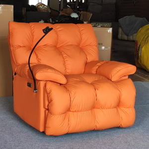 Lazy Electric Sofá multifuncional Luz Estilo de lujo Reclinable Giratorio Mecedora Masaje Calefacción Espacio Mecedora - Product Image 5