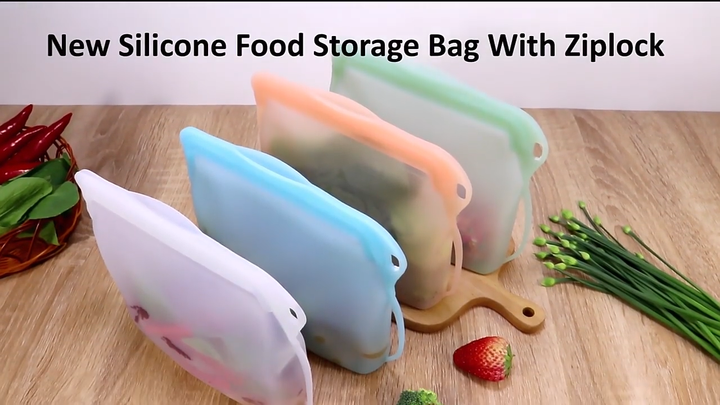 Reusable Silicone Snack Bags Sustainable Storage Solutions