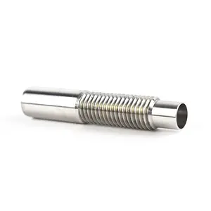 数控加工铝管螺纹管接头数控铣削不锈钢精密金属非标零件