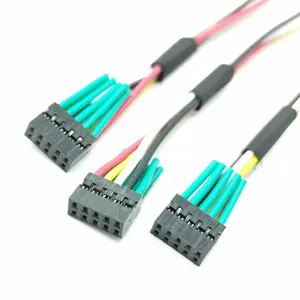 HRS DF11-8DS-2C 8 pin led light cable wiring harness to strip end