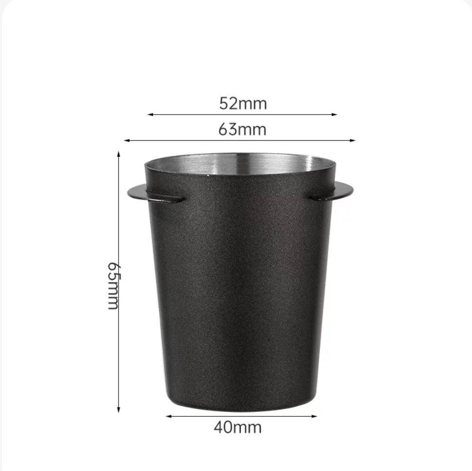 Tasse à poudre noire Black-304-53mm