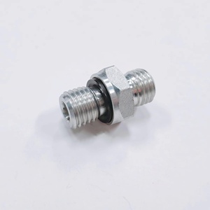 Raccords de tuyaux en acier au carbone standard <span class=keywords><strong>1DM</strong></span> Adaptateur de tuyau Mamelon de joint pivotant hydraulique - Product Image 1