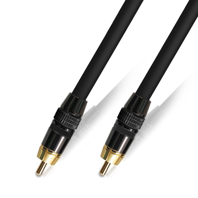 Coaxial Digital Audio Cable SPDIF RCA to RCA Cable Audio Video Male for DVD Projector TV Speaker Amplifier 0.5M 1M 2M 3M 5M