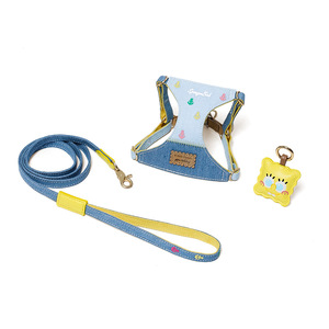 Miao Xiao Yuan Cat Harness SpongeBob SquarePants Collaboration Adjustable Chest Strap <b>Small</b> Size Pet Leash Set - Product Image 4