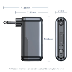 2024 HG gran oferta adaptador <span class=keywords><strong>Bluetooth</strong></span> para coche receptor compatible con <span class=keywords><strong>Bluetooth</strong></span> BT5.3 receptor de Audio inalámbrico para TV - Product Image 4
