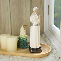Statue chrétienne du pape Léon XIV, produit en stock