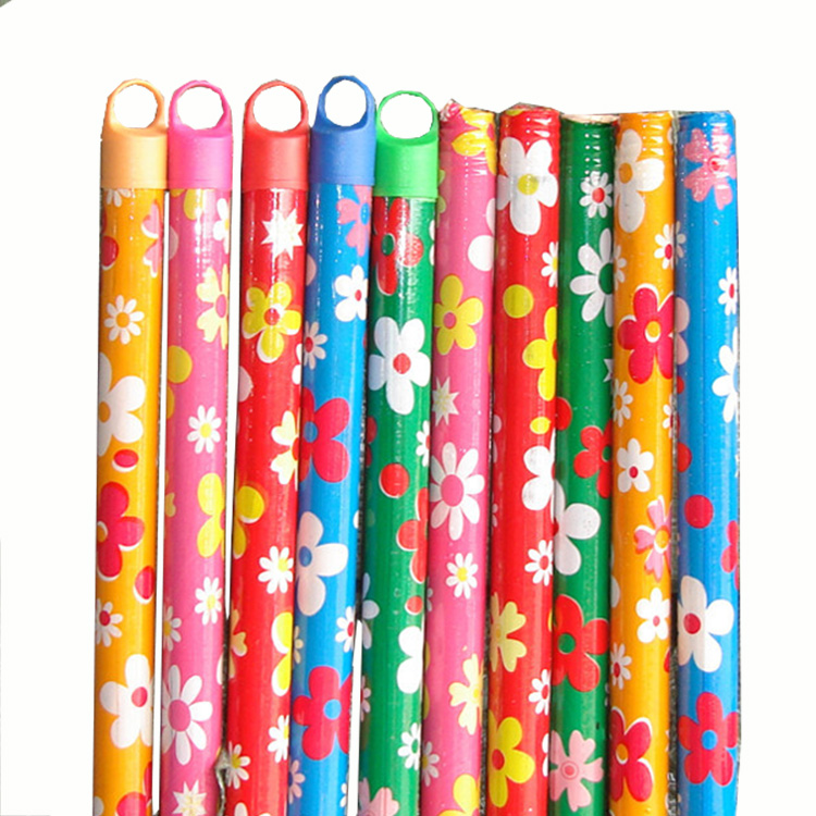 Лидер продаж, деревянная метла с покрытием из ПВХ диаметром 2,2 см