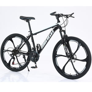 VTT <span class=keywords><strong>MINGU</strong></span> 26 pouces, cadre en acier à haute teneur en carbone, double frein à disque, absorption des chocs, vitesse variable pour hommes et femmes - Product Image 4