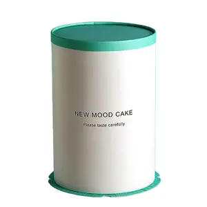 Новый список утолщенных белых зеленых круглых восьмидюймовых дешевых коробок для торта