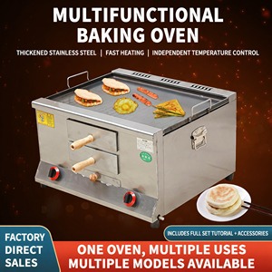 Estufa de <span class=keywords><strong>Gas</strong></span> Comercial Popular con Horno, Encendido Eléctrico, Estufa de <span class=keywords><strong>Gas</strong></span> <span class=keywords><strong>Industrial</strong></span> para Asar y Freír, Ampliamente Utilizada en Estados Unidos - Product Image 1