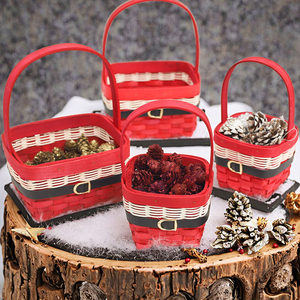 Tốt Nhất Bán Handmade Bằng Gỗ Santa <span class=keywords><strong>Hamper</strong></span> Món Quà Giáng Sinh Lưu Trữ Và Trang Trí Nội Thất Nguồn Cung Cấp Kỳ Nghỉ Khác Treo Cây Mặt Hàng - Product Image 3