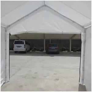 Carport resistente con pareti laterali rimovibili e porte portatile auto da Garage tenda con baldacchino per finestre per auto
