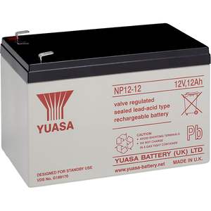 แบตเตอรี่ YUASA NP12-12 Vrla 12 V 12Ah ตะกั่วกรดสำหรับอุตสาหกรรม - Product Image 5