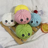 Vente en gros usine : Jouet anti-stress Squishy Bun en PU, à remontée lente, en forme de boulette Kawaii, pour garçons, adolescents et adultes