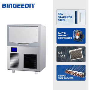 Machine à glaçons automatique industrielle, générateur de glace commercial pour les entreprises, distributeur de glace de 30 à 908 kg - Product Image 3