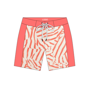 Boardshorts de tela ecológicos personalizados, pantalones cortos de playa de secado rápido elásticos de 4 vías, pantalones cortos de tabla de <span class=keywords><strong>surf</strong></span> para hombres - Product Image 3