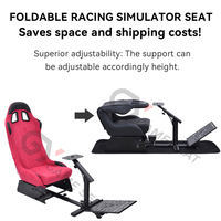 GY036-2 Vente directe usine Siège de jeu simulateur de conduite et de course, simulateur de drift, chaise de gaming pour G25 G27 G29 Ps4