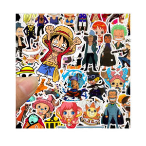 ZY0083C 50/PZ Adesivi Graffiti Anime Giapponese <span class=keywords><strong>One</strong></span> <span class=keywords><strong>Piece</strong></span> Adesivi per Valigie Trolley Laptop - Product Image 1