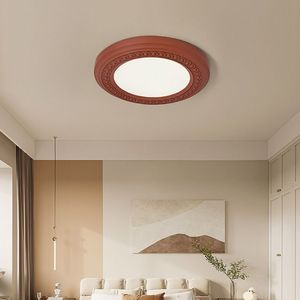 Plafonnier LED moderne simple 2023, style nordique français, éclairage respectueux des yeux pour chambre principale, bureaux, alimentation CA 6000K - Product Image 3