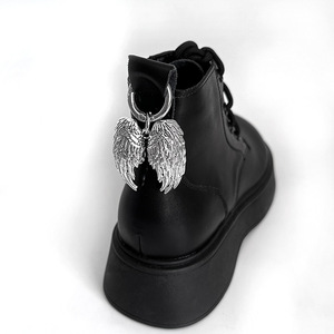 All'ingrosso Punk <span class=keywords><strong>Angel</strong></span> <span class=keywords><strong>Wings</strong></span> in metallo fibbia per scarpe Cool grandi ali staccabili Martin fibbia charm scarpe accessori - Product Image 3