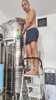 Machine de Découpe Complète 500L/h avec Filtration d'Eau par Osmose Inverse pour Eau Souterraine, Fabrication de Sachets d'Eau