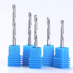เครื่องกัด<span class=keywords><strong>1F</strong></span> JR111คาร์ไบด์แกนเดี่ยวทรงขลุ่ยสำหรับงานไม้อลูมิเนียม MDF ขนาด3.175มม. - Product Image 6