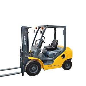 Montacargas Komatsu FD20 Usado de 3 Toneladas, Motor Japonés, 3000 kg, Diésel, Hidráulico, Desplazador Lateral, Neumáticos Sólidos, Contrapeso IC, para Almacén - Product Image 1