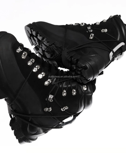 Scarponcini <span class=keywords><strong>da</strong></span> Trekking Unisex Originali con Suola Chunky, Stile Sportivo, Allacciatura in Pelle Scamosciata - Product Image 5