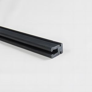Profilé en plastique <span class=keywords><strong>HDPE</strong></span> personnalisé pour <span class=keywords><strong>extrusion</strong></span> de machines textiles de voie de guidage de fermeture à glissière de tissu avec échantillon gratuit fourni par le fabricant - Product Image 4