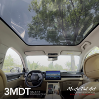 Film teinté intelligent dimmable Astrace MT35 3MDT pour pare-soleil de voiture AITO M5, protection auto-adhésive personnalisable, fournisseur sur mesure