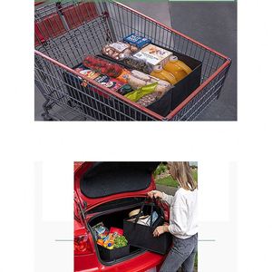 2025 mode en gros promotionnel vierge réutilisable sacs d'épicerie sacs à provisions personnalisés pliant fourre-tout sac d'épicerie - Product Image 6