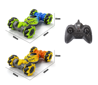 Voiture RC HOSHI 1611 avec contrôle gestuel 2.4G 4WD 1/24, rotation à 360°, pour LED intérieur/extérieur, 2 batteries