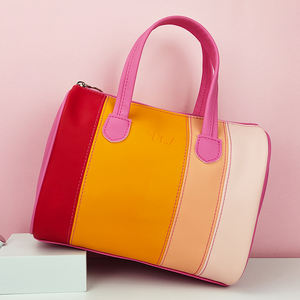 <span class=keywords><strong>Sac</strong></span> fourre-tout en PU personnalisé pour femmes avec fermeture à glissière <span class=keywords><strong>sac</strong></span> à <span class=keywords><strong>main</strong></span> de médecin de couleur décontractée - Product Image 5