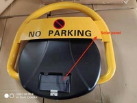Barrière de verrouillage de stationnement à panneau solaire, télécommande automatique étanche pour voiture privée