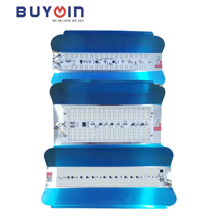 Высокое качество, низкая цена, Вольфрамовая Лампа lodine 50 100 200 Вт, светодиодный прожектор AC110V 220V SMD2835, отражатель