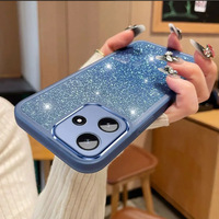 Funda pour Redmi 14C nouveau Bling Glitter Len protecteur étui de téléphone portable pour Xiaomi 14T Pro 14TPro 14C housse en Silicone