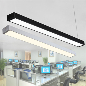 20w/40w LED linéaire Lampada De <span class=keywords><strong>Ripa</strong></span> aluminium Luminaria linéaire LED Batten Tubo Plano - Product Image 5