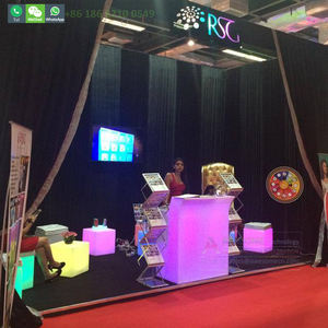 <span class=keywords><strong>Atril</strong></span> acrílico para escenario de conciertos, podio de plástico para boda - Product Image 6