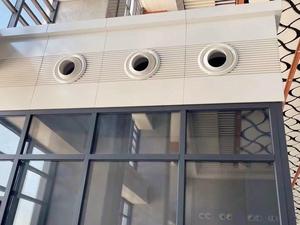 Griglia di Ventilazione per Sistema HVAC Esterno in Stile Vittoriano, in Lega di Alluminio, Acciaio Inox e Plastica, con Filtro per Uscita e Ritorno dell'Aria - Product Image 4