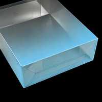 Boîtes d'emballage en plastique transparentes recyclables en PVC PET personnalisées pour sous-vêtements pour hommes