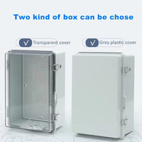 Boîtier de projet étanche en plastique PC 300x200x170 IP66 avec loquet en acier inoxydable, type boîte à interrupteurs