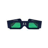 Lunettes en papier 3D de décodeur d'espion de message caché bon marché à vendre