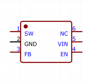 วงจรรวมไอซี SX1308 SOT-23-6 DC DC 2V-24V 2A 1.2MHz ชิ้นส่วนอิเล็กทรอนิกส์ - Product Image 5