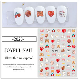 Pegatina <span class=keywords><strong>de</strong></span> <span class=keywords><strong>uñas</strong></span> Primavera <span class=keywords><strong>Verano</strong></span> fruta lindas pegatinas <span class=keywords><strong>de</strong></span> dibujos animados <span class=keywords><strong>para</strong></span> niños - Product Image 3