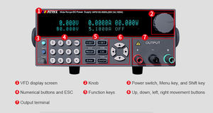 Alimentation électrique CC programmable à sortie unique 80V 5A 100W avec interfaces USB SENSE RS232 RS485 pour utilisation industrielle, test d'énergie nouvelle - Product Image 5
